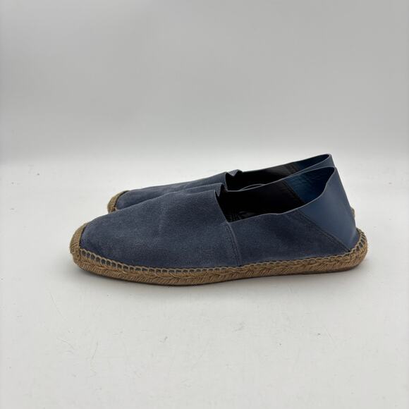 Ermengildo Zegna Suede Espadrilles Navy Men\'s 8.5 US Quiet Luxury Flats Loafers main image 7